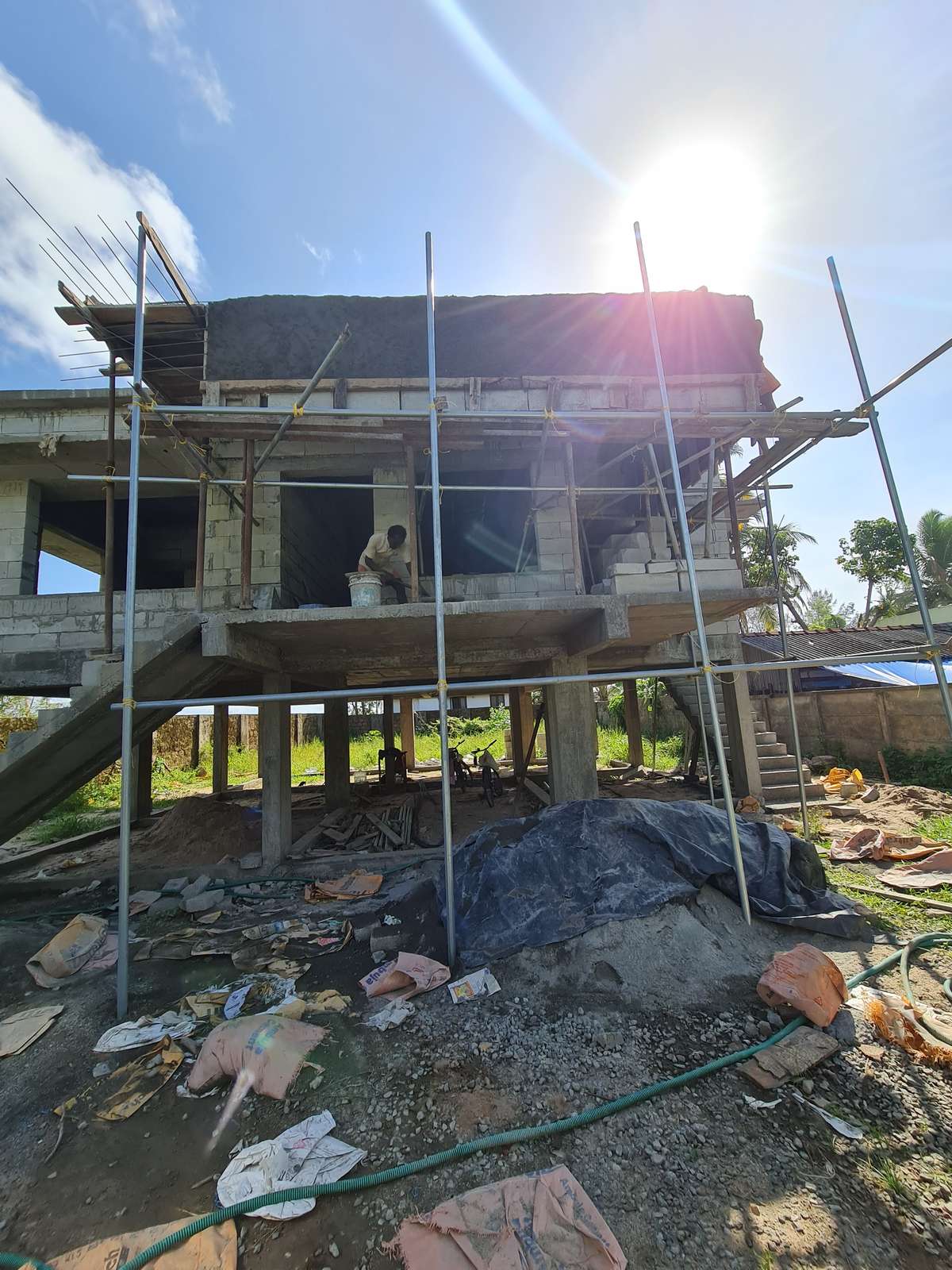 Project : Alappuzha beach villa.