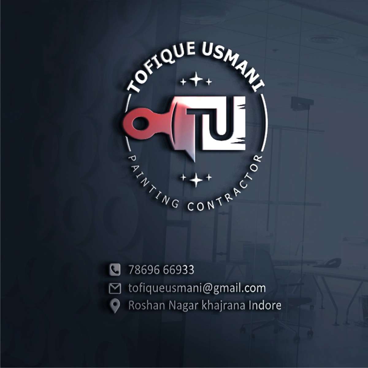 Tofique Usmani Painting Contractors Indore 7869666933