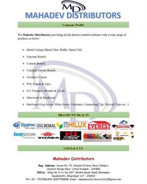 Mahadev  Distributors
