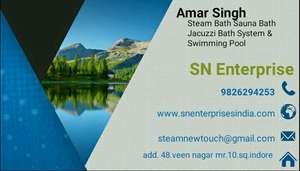 SN Enterprises Steam Bath