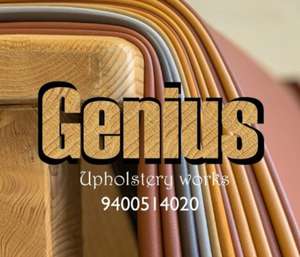 Genius Upholstery works