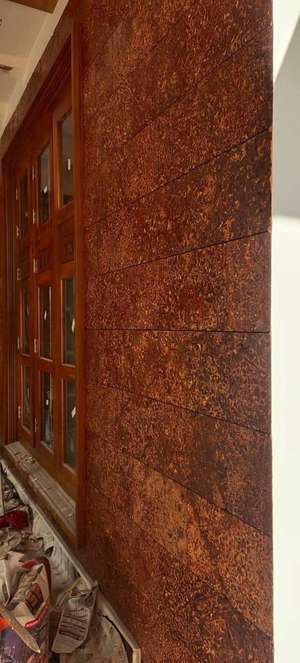 Red Stone  cladding