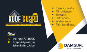 Roof guard water proofing