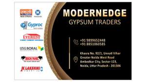 modernedge gypsum Traders