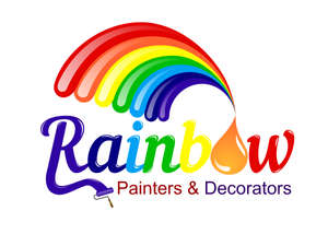 Rainbow Marbel texture paint