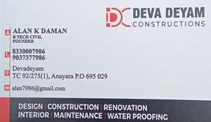 DEVADEYAM CONSTRUCTION alan daman