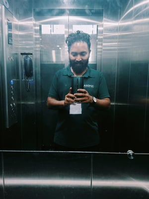 Jitheesh Bal, Civil Engineer from Thrissur, Kerala