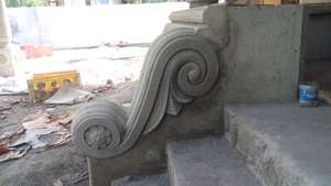 ടൈറ്റസ് CA art work in cement