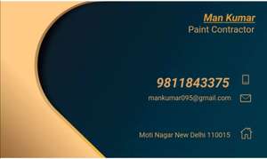 Painter Contractor Man Kumar