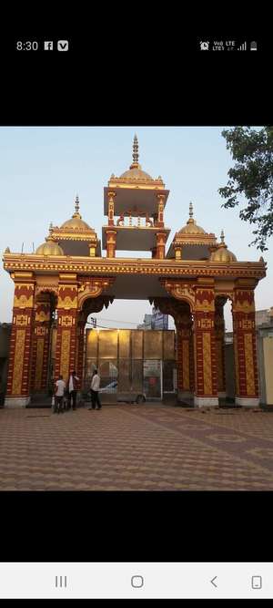 Mandir Karigar Pillar Mandir Decoration