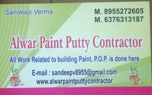 alwar paint putty contractor 