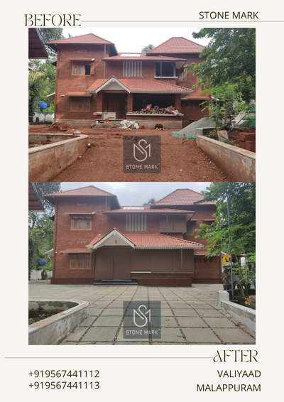 Landscaping with Tandur Stone _Natural Stone
#NaturalGrass #naturalstones #tandurstones #LandscapeIdeas #KeralaStyleHouse #exterior_Work #exteriors #pebbles #Landscape #Architect #architecturedesigns #Architectural&Interior #cladding #keralastyle #KeralaStyleHouse #low #MexicanGrass