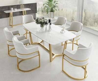 Marble top dining table with chairs all india home delivery  #DiningTable  #sstable