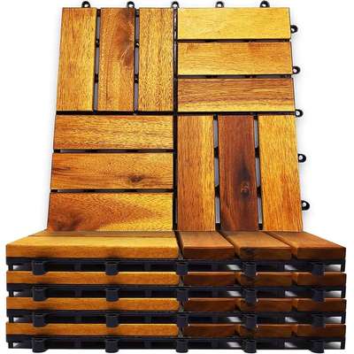 Deck Tiles 8 Pack - Snap Together Wood Flooring | 12 x 12 Acacia Hardwood Outdoor Flooring for Patio | Click Floor Decking Tile Outdoors...
for buy online link
https://amzn.to/402w75d
for more information watch video
https://youtube.com/@perfectfloor
https://youtu.be/dRF4EzjjjVQ #deckflooring  #deckwood