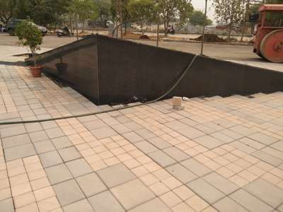 #GraniteFloors  #pavingstones  # installation with full finishing call us for Tiles and  stone  8650557876