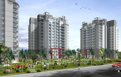 Residential housing project cgi rendering done by Krystal design studio team. 
City- Gurugram.