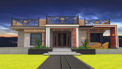 3D Exterior Elevation  #ElevationHome  #HouseDesigns  #InteriorDesigner  #exterior3D  #3dwork