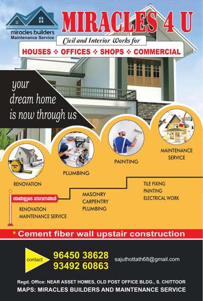 #Contractor #Plumbing #MAINTANANCEWORKS  #HouseRenovation #carpentery #electricalwork  #painting
