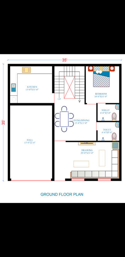 *floor plan *
floor plan with furniture