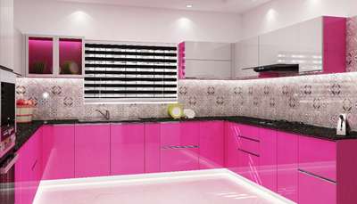 3d design #modular kitchen