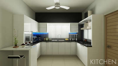Kitchen_
 #KitchenIdeas #KitchenCabinet #Architectural&Interior #InteriorDesigner #rendering #Architect #architectsinkerala