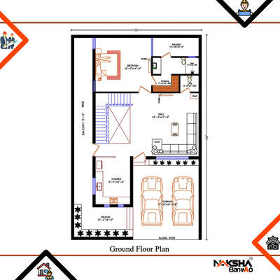 Design your plan with Naksha Banwao I plan size: 35x55 I
For More Information Contact:

📧 nakshabanwaoindia@gmail.com
📞+91-9549494050
📐Plot Size: 35*55

#nakshabanwao  #homesweethome #housedesign #architecturestudent #architecturedesign #homeplan #luxury #spaceplanning