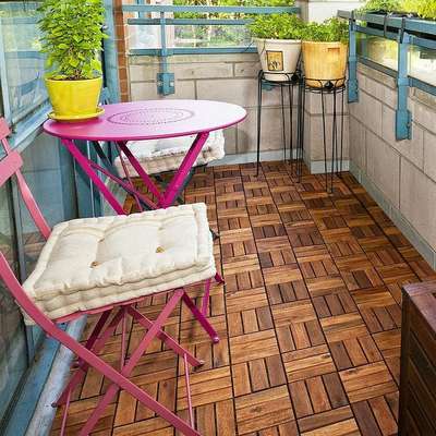 Wooden Deck Tiles are made from 100% solid wood. Sanded and oiled for a stunningly smooth finish enhance the beauty of the outdoor space.

There are various advantages of these tiles: 

Easy Installation
A simple click-in-place installation, no glue or nails required, Save time & ener

Easy to clean with a broom and water hose. Perfect for gazebos, patios, pool lawn, either hard surface or semi-hard surfaces

Perfect for Outdoor or Indoor Naturally weather-resistant-slip

Contact us to install these tiles in your area.

📞9818616727
✉️ greenspacedecor55@gmail.com


.
.
.
.
#decking #deck #outdoorliving #compositedecking #carpentry #garden #construction #wood #design #deckbuilding #decks #landscaping #deckbuilder #deckdesign #flooring #landscapedesign #balconyview #balcony #balconylife #balconydecor #balconygarden #sunset #balconydesign #balconygoals #balconygardening #balconyideas #greenspacedecor