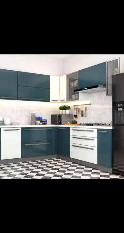 *modular kitchen *
maraine grade ply wood with glossy lamination 1mm thikness mica+accessories
 approximate 100sqfit
