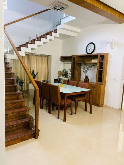 Dining, Furniture, Table, Staircase Designs by 3D & CAD Rinson Mapid, Ernakulam | Kolo