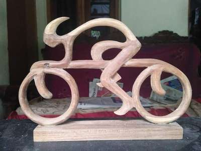 cycle wood  #woodcycle #woodcarving #sculptureart #sculpture