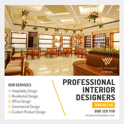 Our expertise is your one-stop solution for your dream spaces. 

To know more, connect with us now:
☎+919961291119
📩info@unnimalabar.com
.
.
#unnimalabarinteriors #Interiors #interiordesign #homedecor #interiorstyling #interiordecor #luxury #interior #interior4all #interiorlovers #interiorarchitecture #interiordesigns #interiorideas #residentialdesign #commercialinteriors #officeinteriors #hospitalityinteriors