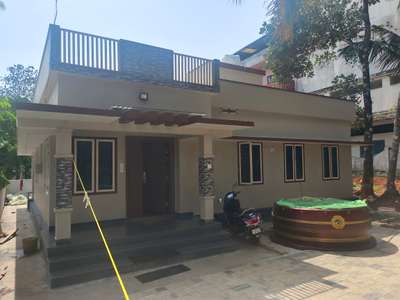 "Gowreesam" it's a 3 Bed room House made For Mr: Rinth and family at Cherplassery.it is 1300 sft builing include Living ,Dining, Kitchen work area and 3 toilet . cost 24 Lakh