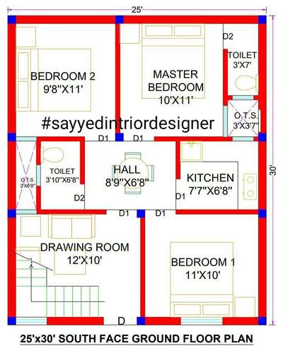 25X30 हाउस प्लान डिजाइन ₹₹₹
25X30 House plan design ₹₹₹ #25x30  #houseplan  #FloorPlans  #25by30  #floorplanning  #sayyedinteriordesigner  #sayyedinteriordesigns  #sayyedmohdshah