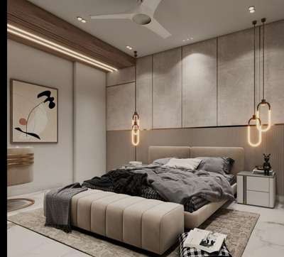 bedroom design
6377706512 
 #InteriorDesigner 
 #Architectural&Interior 
 #exteriordesigns 
 #MasterBedroom  
 #AltarDesign