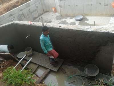 Pool plastering is going on for our ne w project in Ernakulam 

# Architects
 # Builders