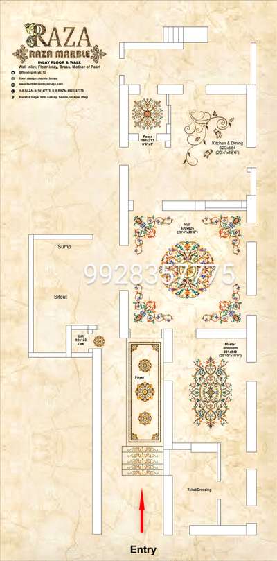 wow 😍🤑 beautiful marble inlay floor plans 09928357775 #inlaywork #brass #floorinlay  #haydrabad  #telangana #MarbleFlooring