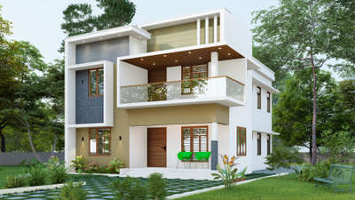 For Plan and Design 
8593070893

#Exterior 3D view

#ContemporaryHouse #HouseDesigns #HomeDecor #housedesignideas #3d