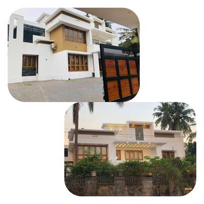 client :jaisal UAE
completed project at pantheerankavu🥰
 #HouseDesigns  #ContemporaryHouse  #HouseRenovation   #architecturedesigns