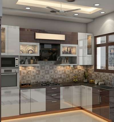 *modular kitchen *
Material use :-
1. HDMR century with 10 year warranty.
2. Laminate use century brand.
3. Hardware use century brand with 7 year warranty.
4. Profile hand hand ( kitchen ) 
5. 7 basket ( 2 inteck + 5 ss 304 ) 
6. Wire use KEI and light use Tisva barnd with 2 year warranty