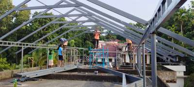 3500 Sq ft Roofing work in Progress at Adoor
#MetalSheetRoofing
for Work 9605565195