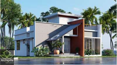 #ElevationHome  #modernhome  #semi_contemporary_home_design