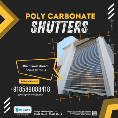 #poly_carbonate_Shutters
 #HomeAutomation
#newhouse
 #homesweethome
#Architect  #architecturedesigns  #MrHomeKerala