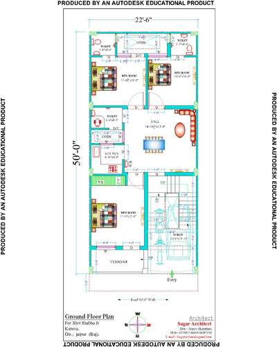 East feccing home plan ðŸ�¡ðŸ�¡ðŸ�¡
2 par sqft charge
sagartatijawal@gmail.com
9166387150
 #Architect  #HomeAutomation  #HomeDecor  #SmallHomePlans  #architecturedesigns  #Architectural&nterior  #kerala_architecture  #best_architect  #CivilEngineer  #EastFacingPlan  #koloapp  #jaipurcity