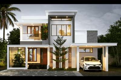 #3BHKHouse #3D_ELEVATION #keralahomesdesign