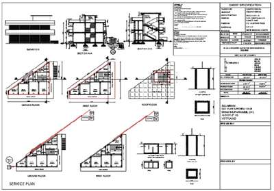 #commercial building  #Submission drawing  #contact 96560 01945 for more details