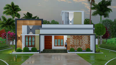*Exrerior *
minimum charge 2500
1.5 rs / sqft

gives 3 views

front view and 
2 isometric view