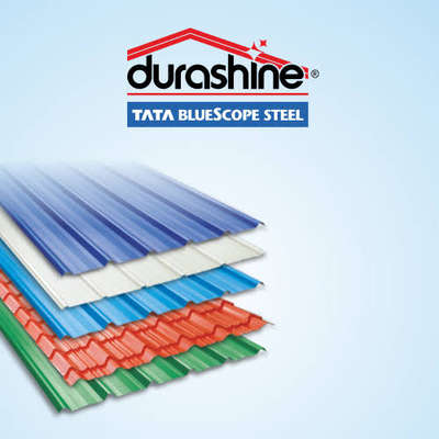 *Tata Durashine Roofing Sheet*
Available in Navi Blue, Smart Grey and Castle Red