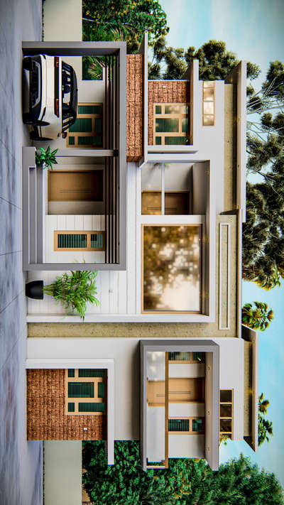 contemporary style house #Malappuram
