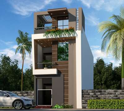 15*50 house plan elevation
#HouseDesigns 
#Architect 
#bestinteriordesign