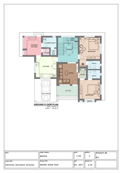 Project 125- Architectural Floor Plan